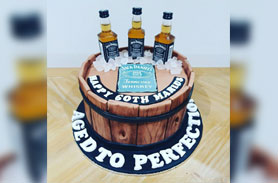 Melissa Janes - Jack Daniels Cake